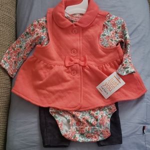Carters 3 piece outfit